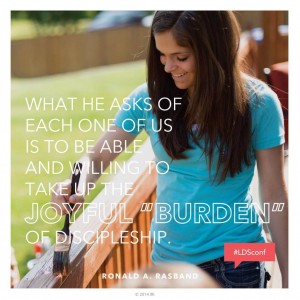 Joyful Burden