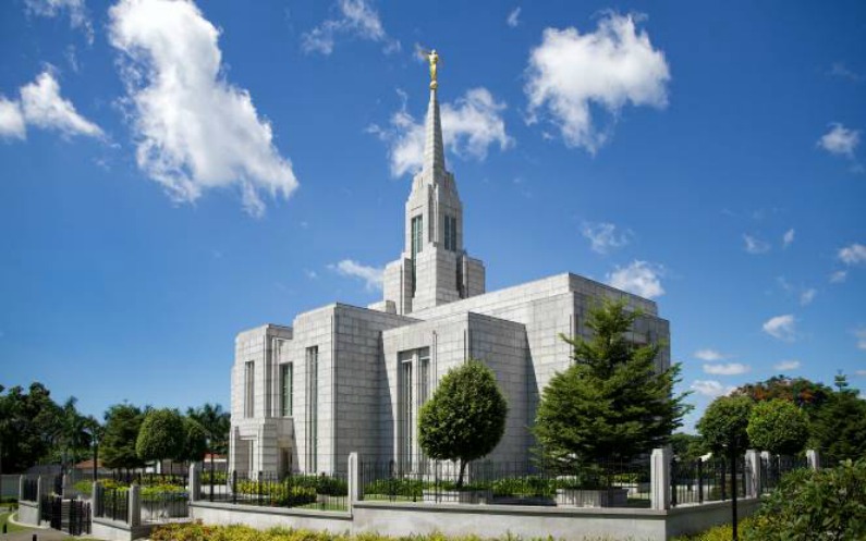 Mormon temple in Cebu