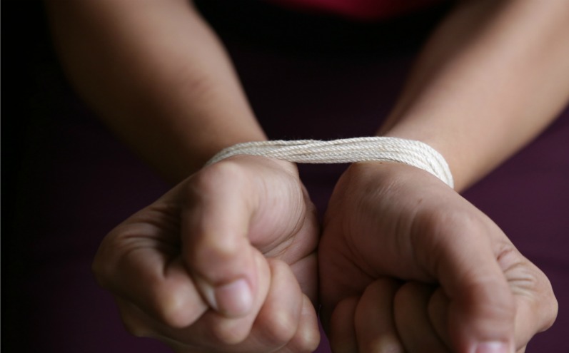 Bounded hands likened to religious truths gone wrong