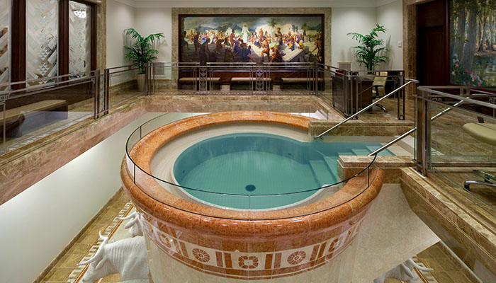 Mormon Temple-Baptismal-Font