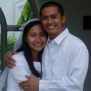 newly wed couple