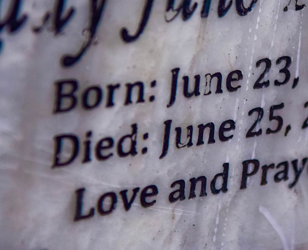 tombstone engravings