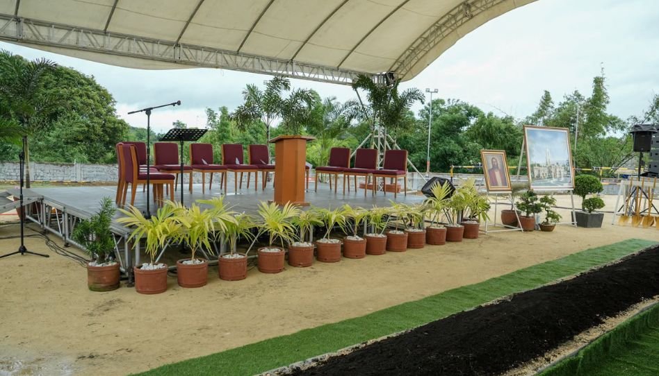 Naga Temple groundbreaking